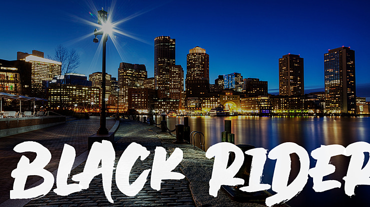 Black Rider Font