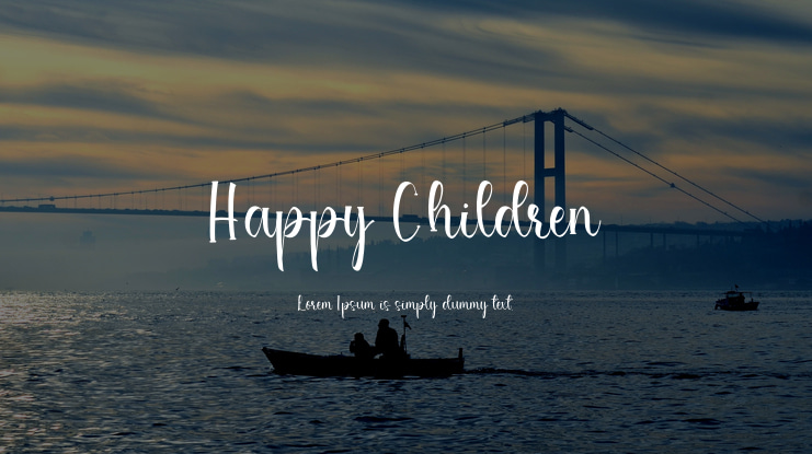 Happy Children Font