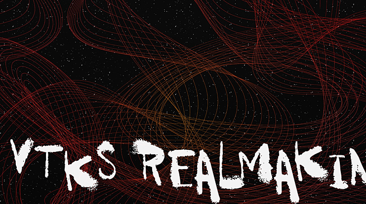 vtks REALMAKIN Font