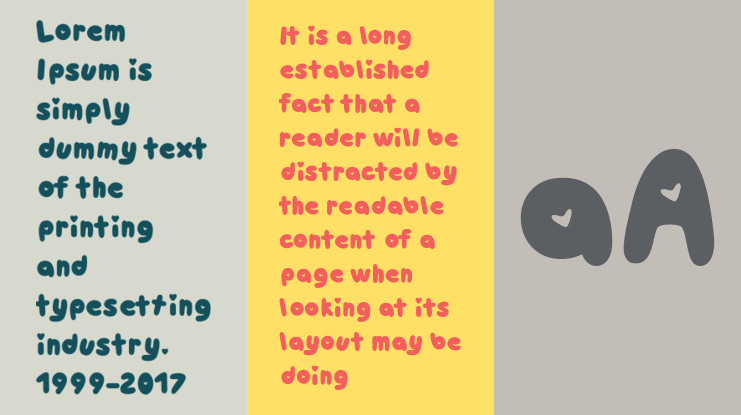 unicorn balloon Font