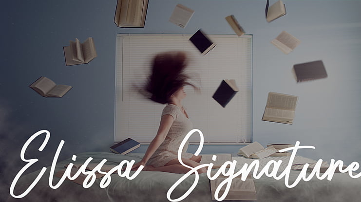 Elissa Signature Font