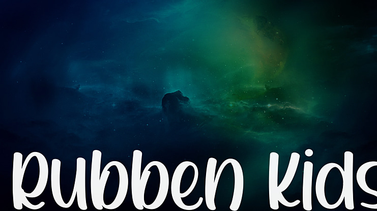 Rubben Kids Font