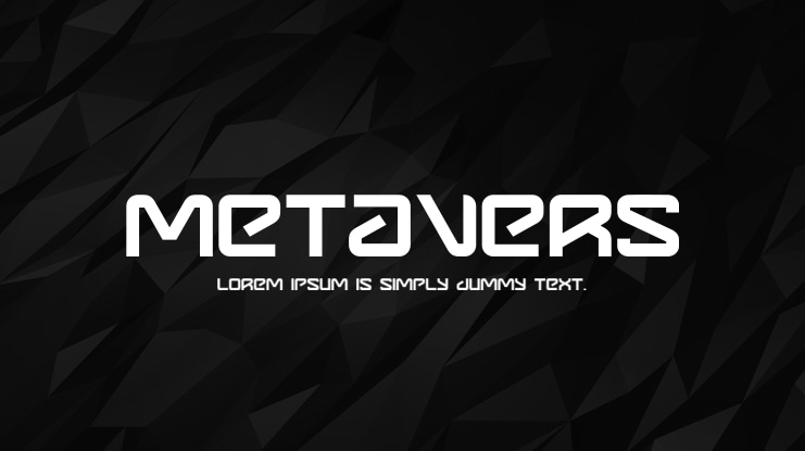 Metavers Font