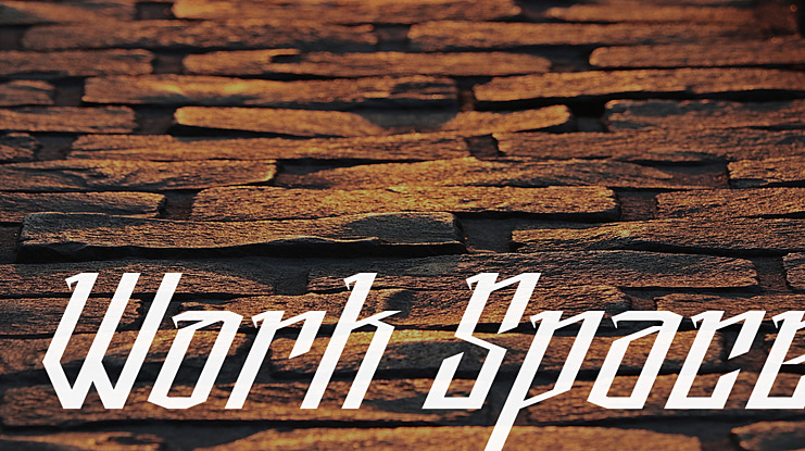 Work Space Font