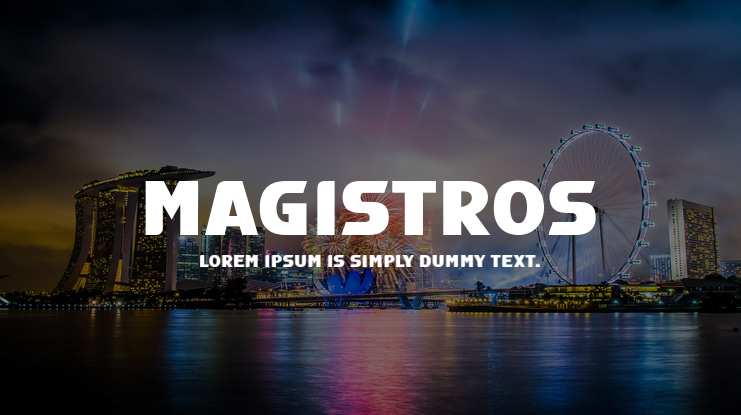 Magistros Font Family