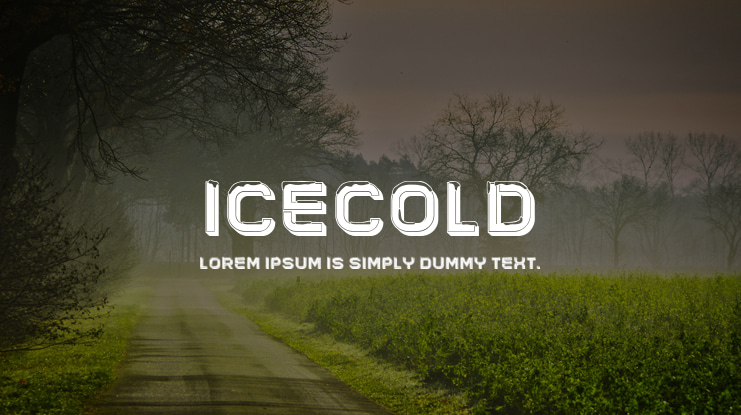 Icecold Font Family