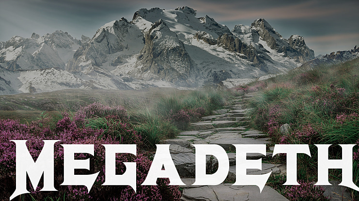 Megadeth Font