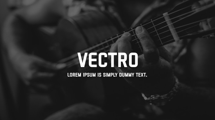 VECTRO Font