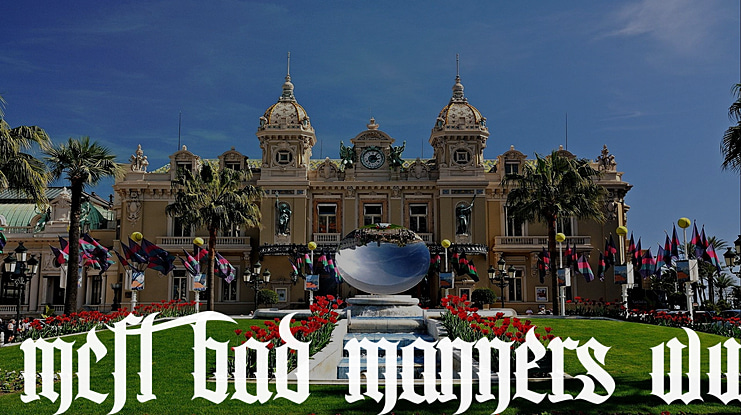 MCF Bad Manners WW Font