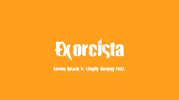 Exorcista Font