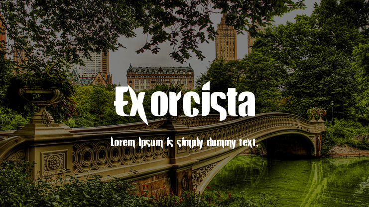 Exorcista Font