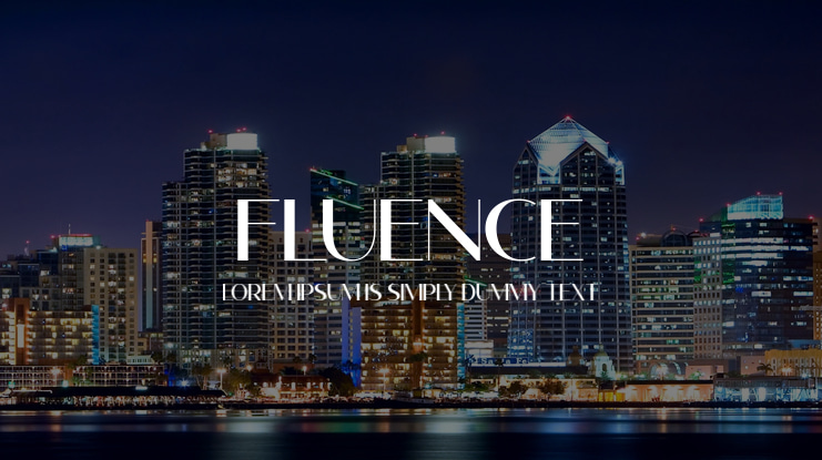 Fluence Font