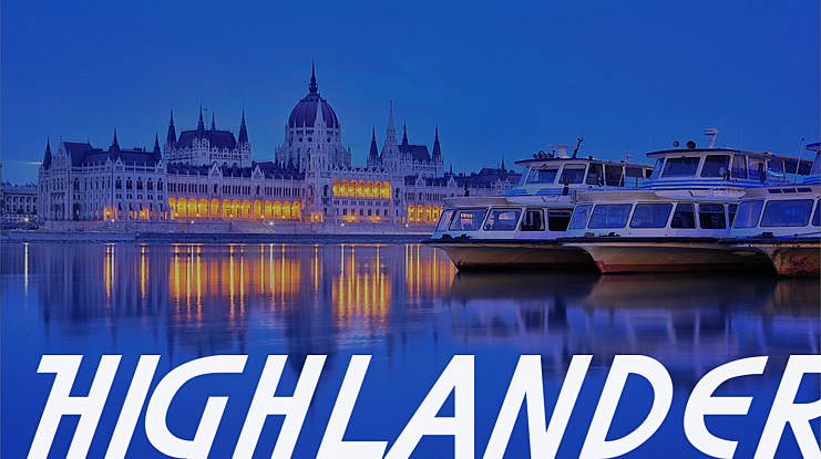 Highlander Font