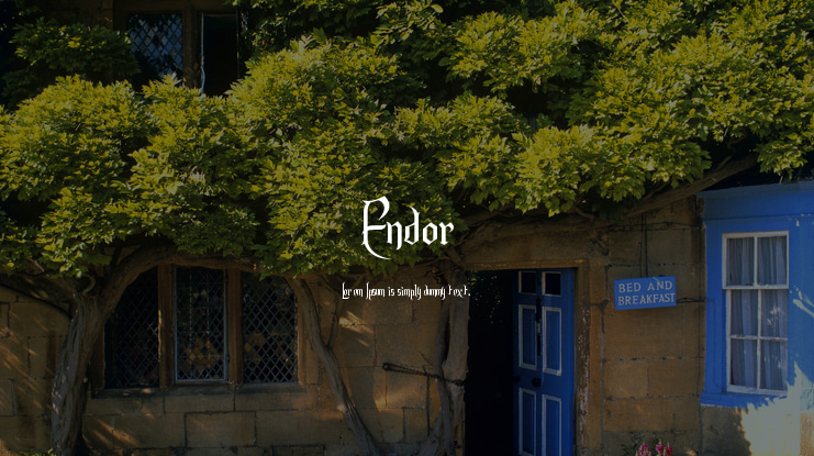 Endor Font Family