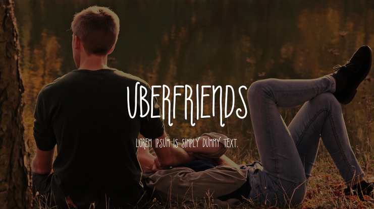 Uberfriends Font