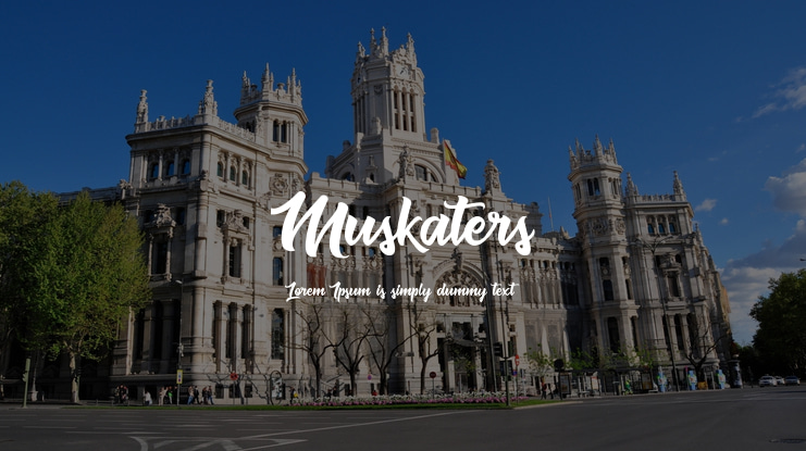 Muskaters Font