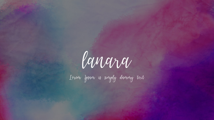 lanara Font