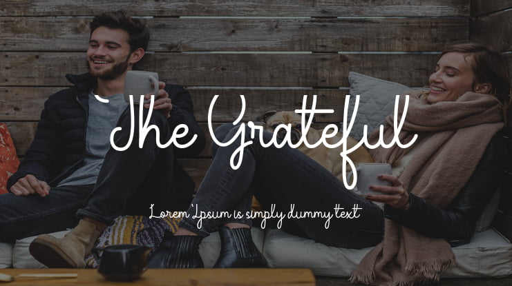 The Grateful 1 Font Family