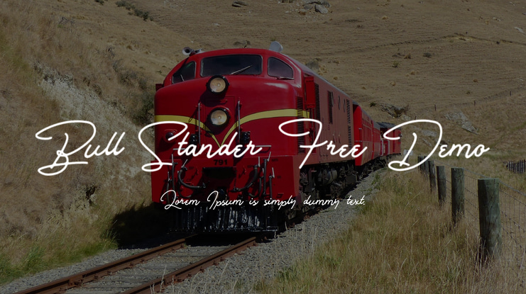 Bull Stander Free Demo Font