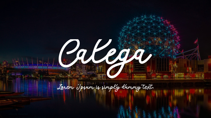 Calega Font