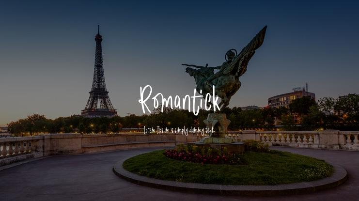 Romantick Font