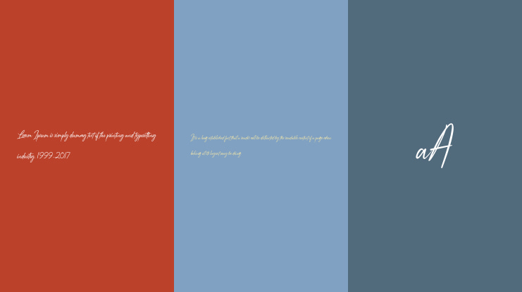 Augustinne demo Font