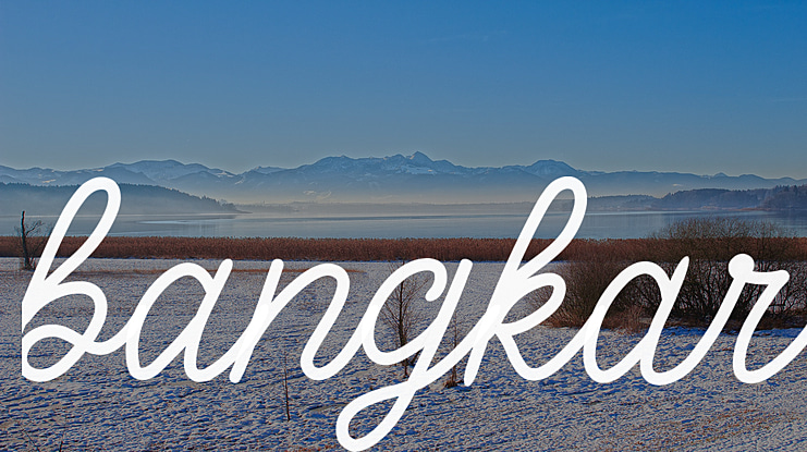 bangkar Font