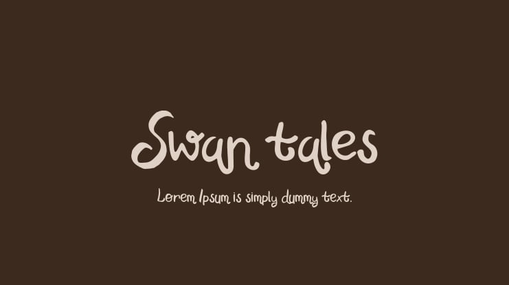 Swan tales Font