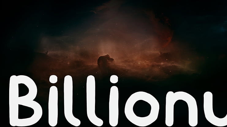 Billiony Font