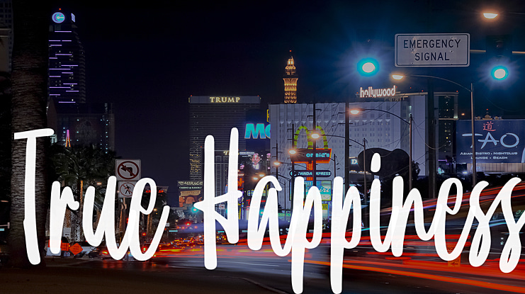 True Happiness Font