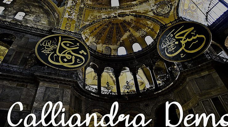 Calliandra-Demo Font