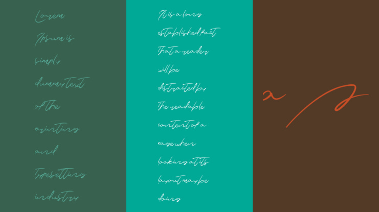 Antigna Signature Free Font