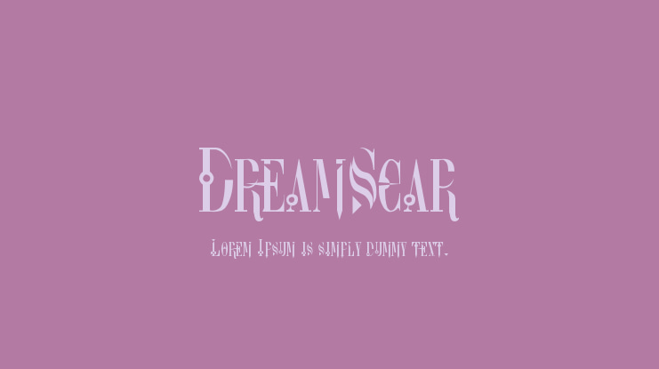 DreamScar Font