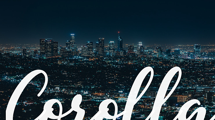 Corolla Font