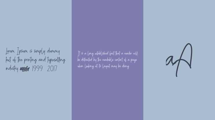 Menulist Beauty Font