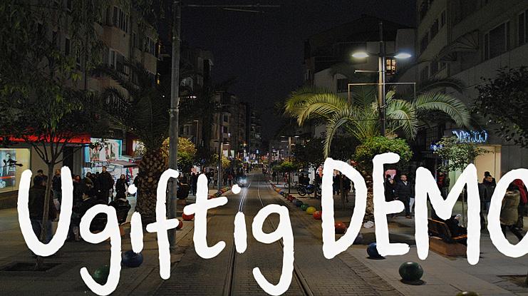 Ugiftig DEMO Font