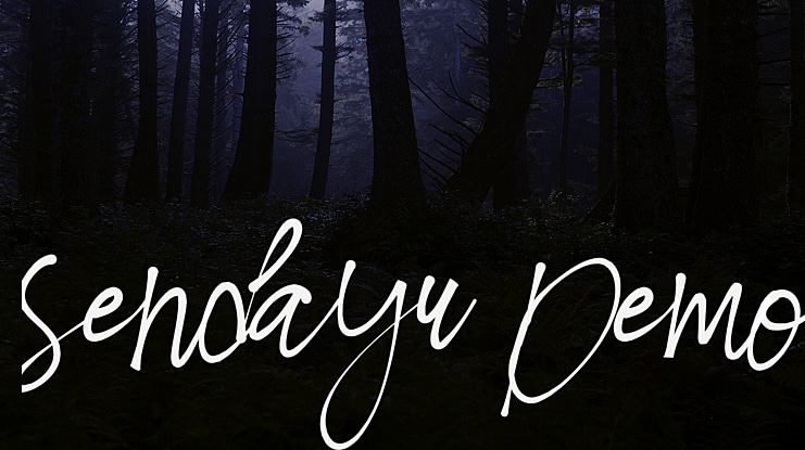 Sendayu Demo Font