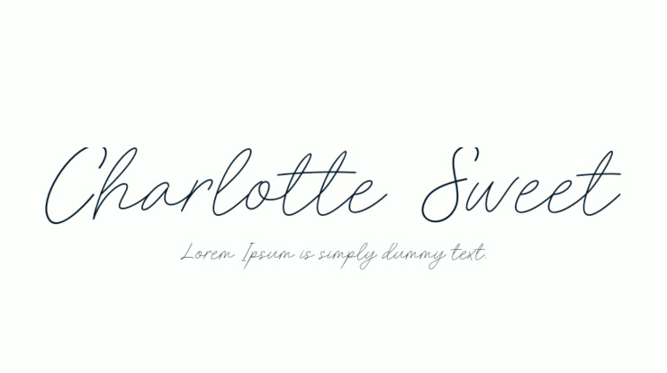 Charlotte Sweet Font