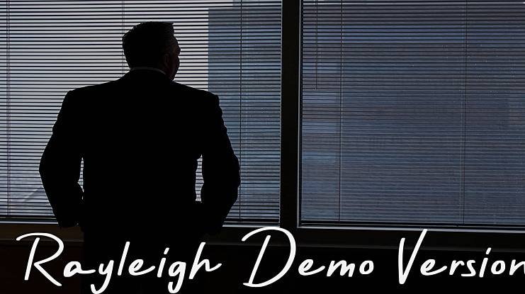 Rayleigh Demo Version Font