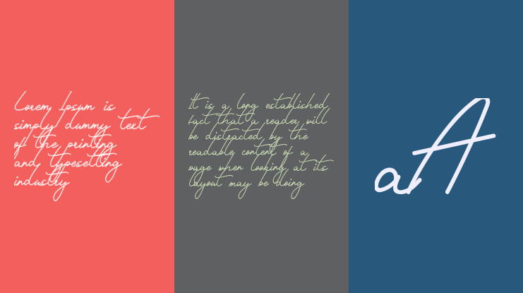 Close Distance Demo Font