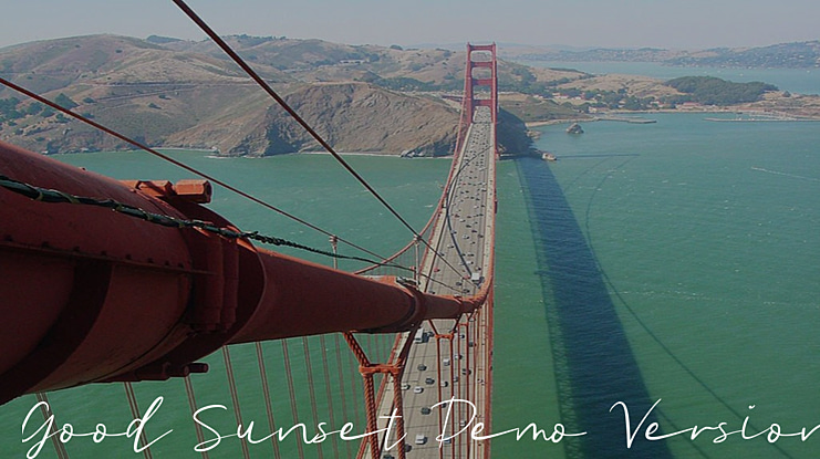 Good Sunset Demo Version Font