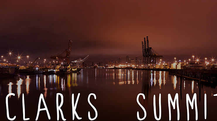 Clarks Summit Font