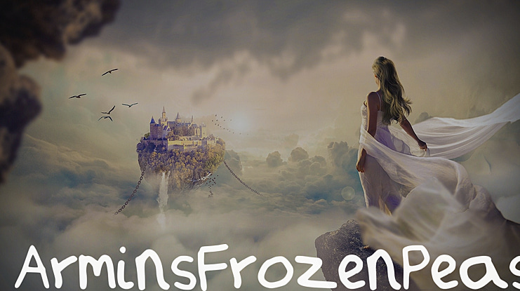 ArminsFrozenPeas Font