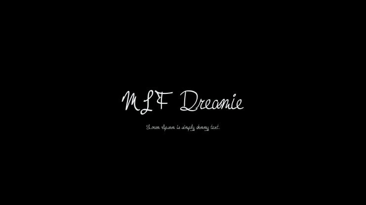 MTF Dreamie Font