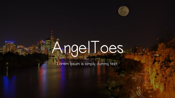 AngelToes Font