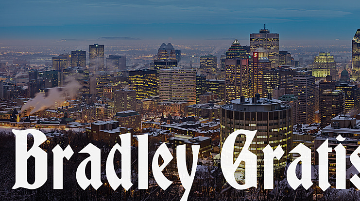 Bradley Gratis Font