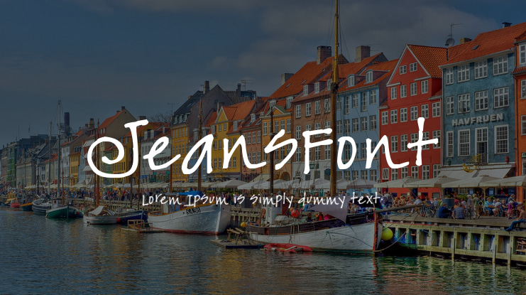 JeansFont Font