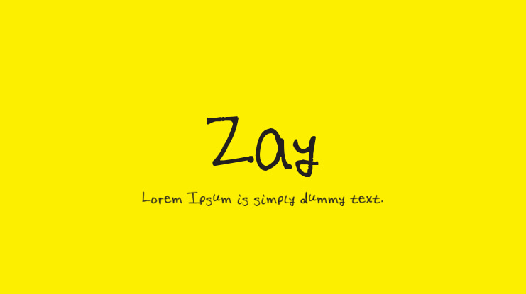 Zay Font