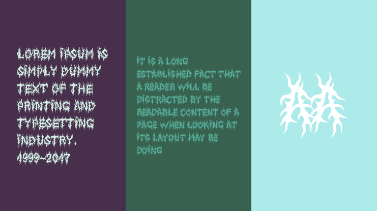 MB Lords Of Evil Font