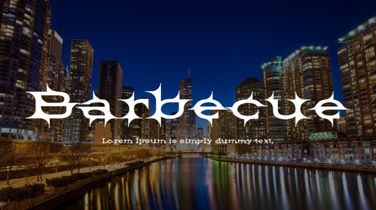 Barbecue Font
